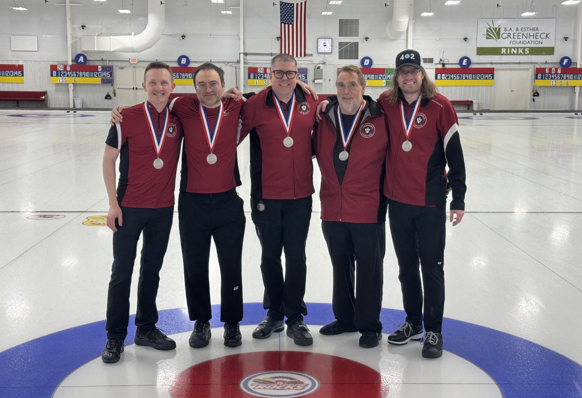 Aksarben curling wins silver at Arena Nationals!